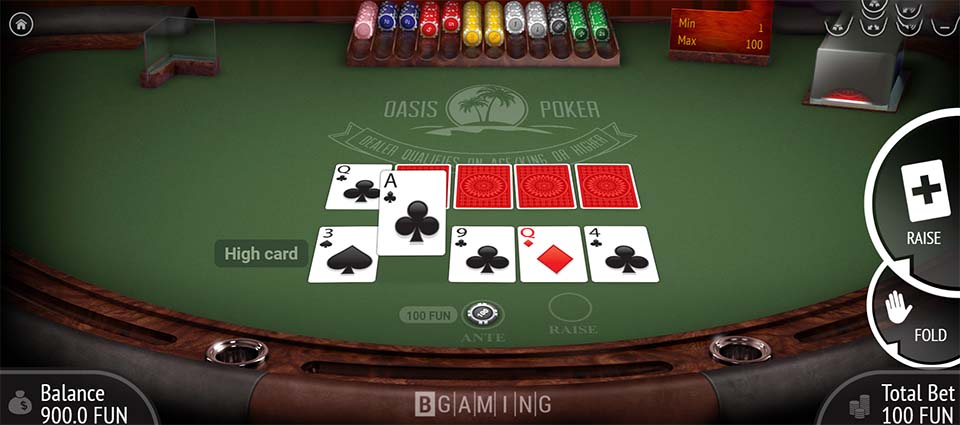 How To Play Oasis Poker